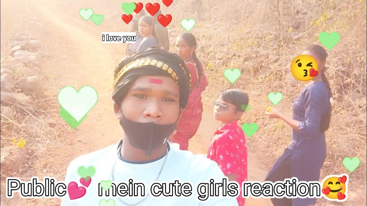 Public mein cute girls reaction||2023