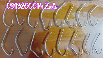 🟣 0913260614 zalo| Lưỡi câu cá lóc | Cá quả | lưỡi móng heo | lưỡi trứng rùa | lưỡi số 3, lưỡi số 7