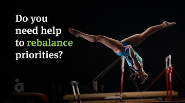 Do you need help to rebalance priorities?