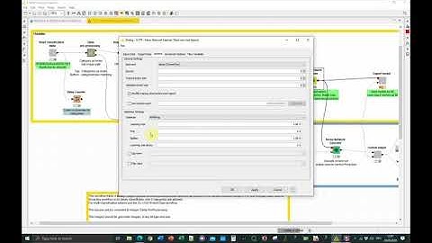 Training a deep-learning network for image-classification in KNIME