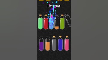 Soda Sort Puzzle lv 5640 pt.2 #cheat #mobilegame #gaming #gamingshorts #walkthrough #sodasortpuzzle