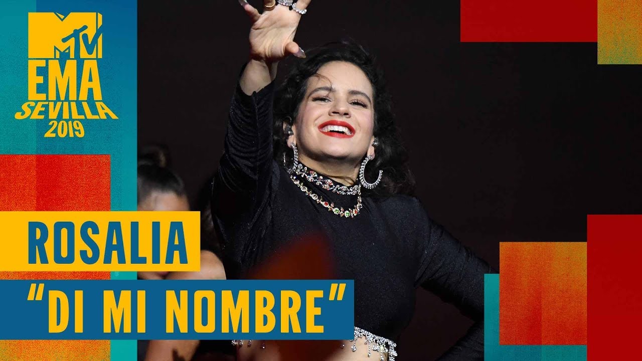Rosalía “Di Mi Nombre” (LIVE) MTV EMA 2019 YouTube