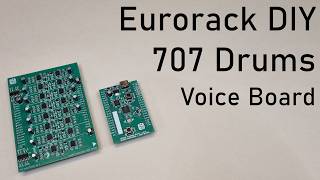 Eurorack DIY: 707 Drums - The Voice Board (ep1)