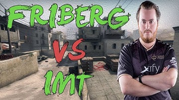 CSGO: POV NiP friberg vs Immortals (26/17) dust2 @ IEM Oakland 2016