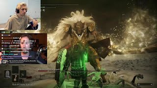 xQc reacts to Asmongold's Insane Broken Build