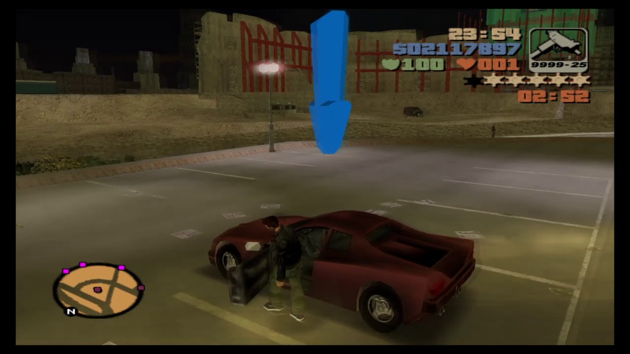 Gta 3 - Grand Theft Auto - With 5 Star Wanted Level