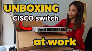 A day in a life working in IT : Unboxing CISCO switch + patching by East Charmer 3,698 views 5 months ago 8 minutes, 56 seconds