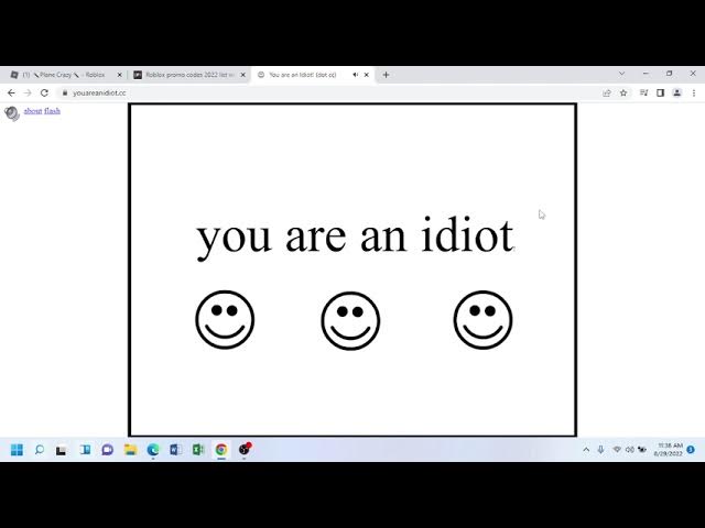 You an idiot[Speed~up] 😃smile. 