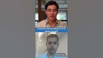 AI Interview Question: Tell Me About Yourself 🤖 | Will This Candidate Pass?