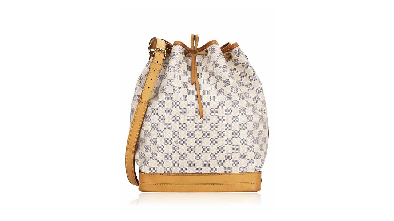 Louis Vuitton Noe Damier Azur from Fashionphile: Unboxing 