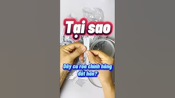 Tại sao dây curoa chính hãng máy cắt lại tốt và đắt hơn? #shorts