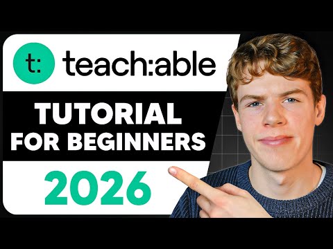 Video thumbnail: Teachable tutorial / walkthrough