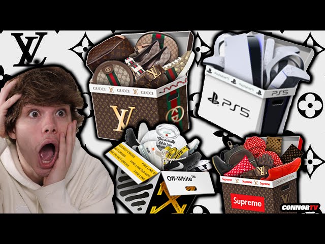 $9000 Online Hypebeast Mystery Box WINS! - Gucci Louis Vuitton