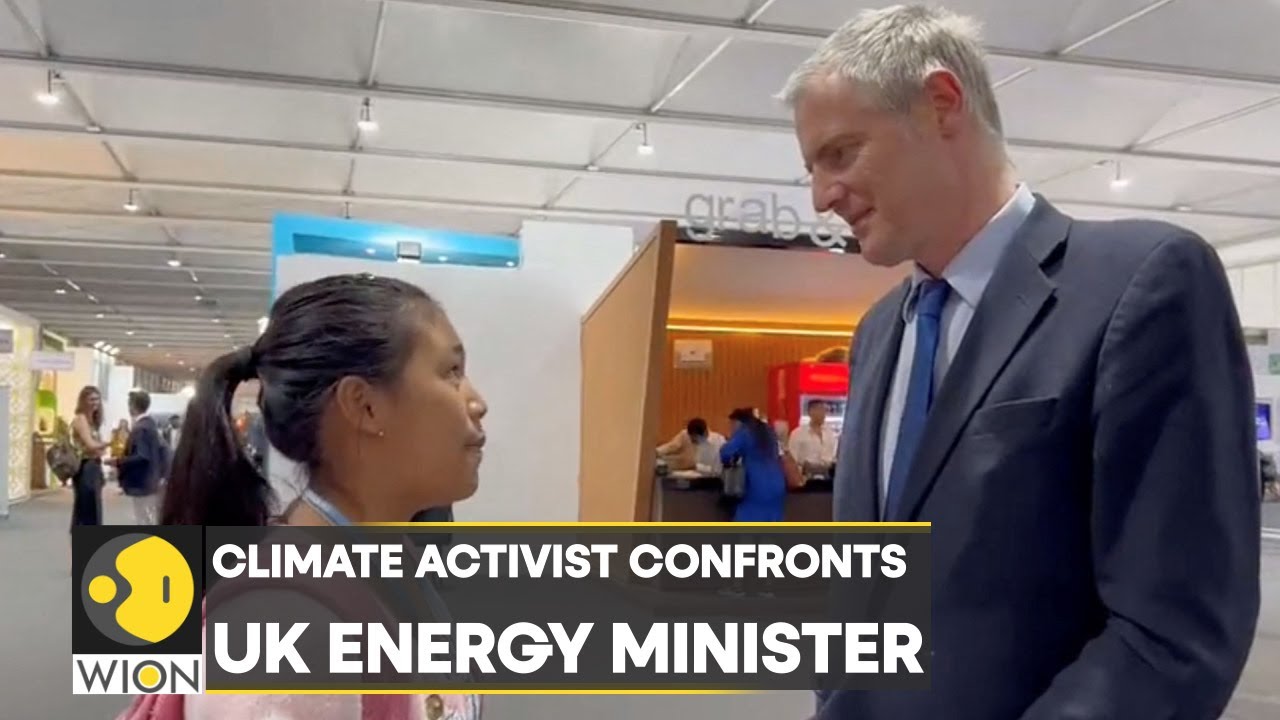 Young Indian climate activist confronts UK Energy Minister at COP27 | Latest News | WION