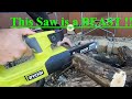 Ryobi 8 inch Chainsaw Will surprise you! 18v one plus power!