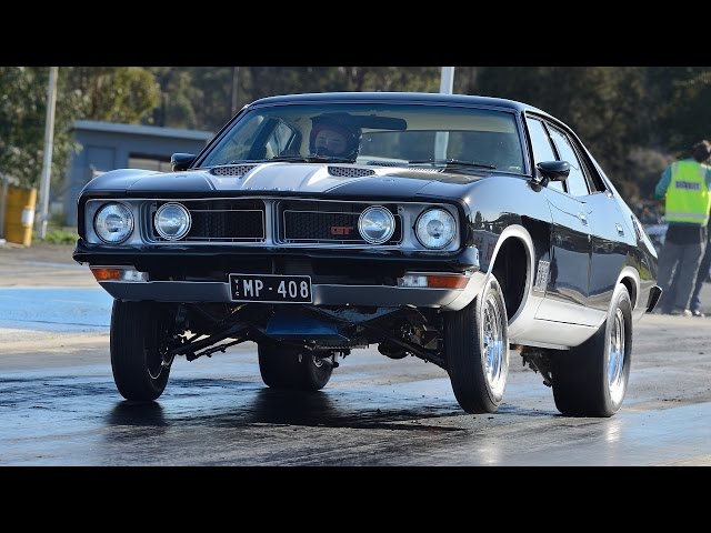 Aussie muscle ~ Ford XB Falcon V8 sedan - YouTube