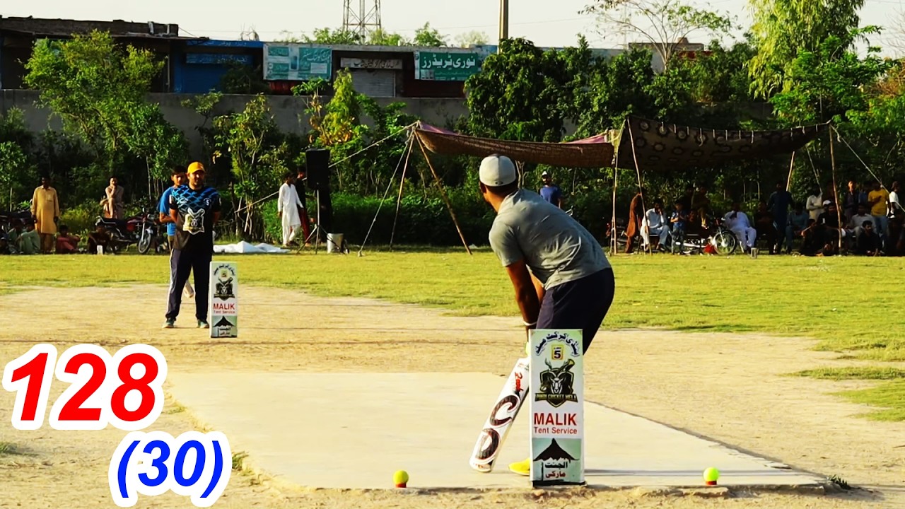 128 RUNS NEED 30 BALL 6 BALLS 6 SIXES WHAT A MATCH BEST BATTING BEST ...