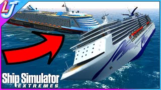 Ship Simulator Extremes - Ocean Liner CRASHES into Cruise Ship!