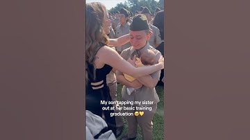 This army soldier got to meet her nephew for the first time in a special way ❤️￼