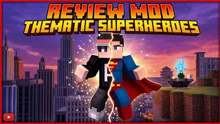 Reviewing the Superhero Thematic Mod on Zalith Launcher Minecraft Indonesia screenshot 5