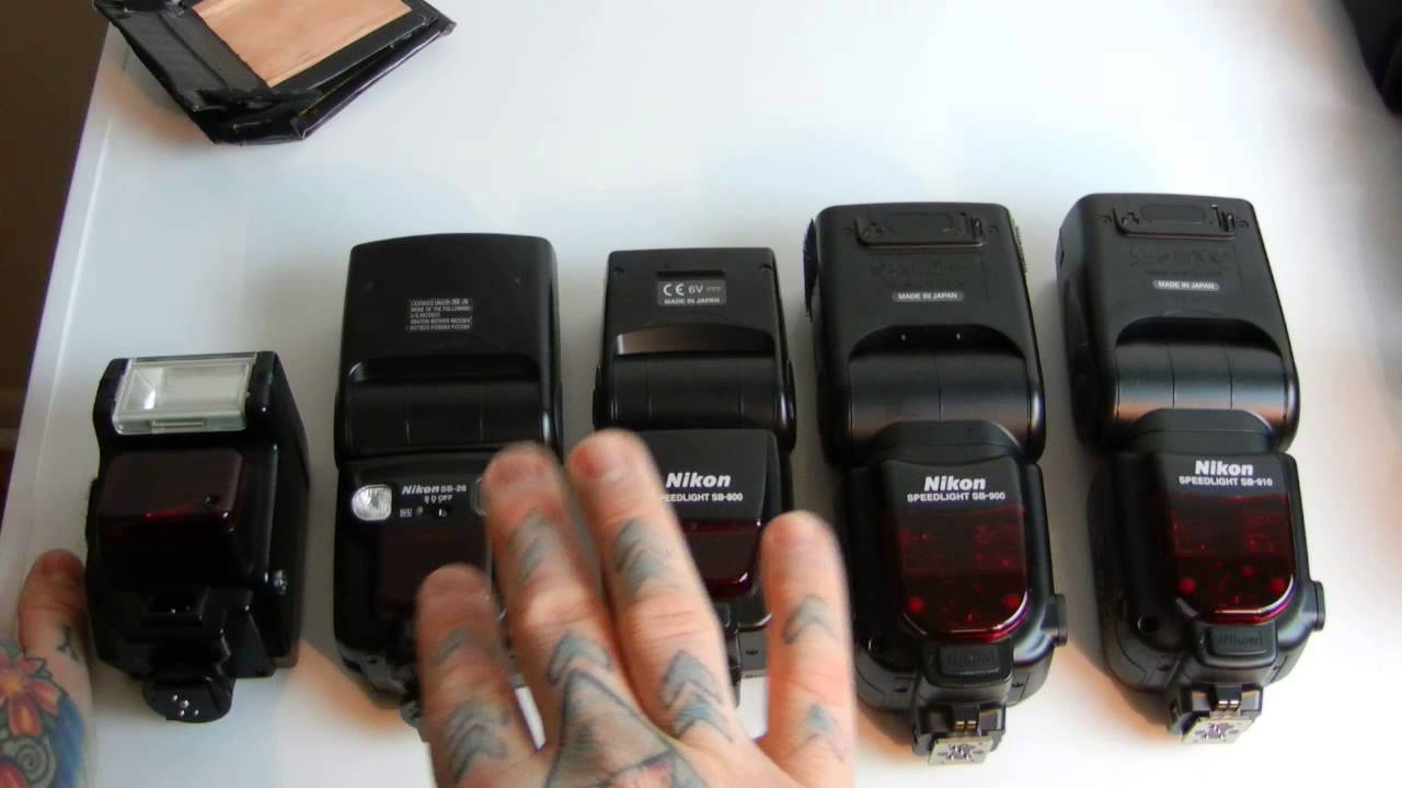 The Angry Photographer ALL Major Nikon SPEEDLIGHTS Compared. Secrets