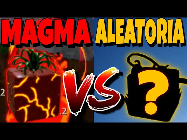 QUAL É MELHOR FRUTA MAGMA OU FANTASMA DO BLOX FRUITS!! - Roblox 