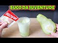 Este SUCO TEM MUITO COLÁGENO Para Joelho, Rugas, Coluna, Pele e Cabelo