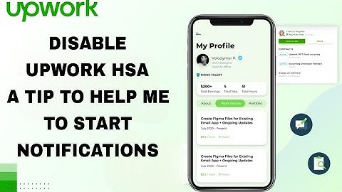 How To Disable And Turn Off Upwork Has A Tip To Help Me To Start Notifications On Upwork Talent App