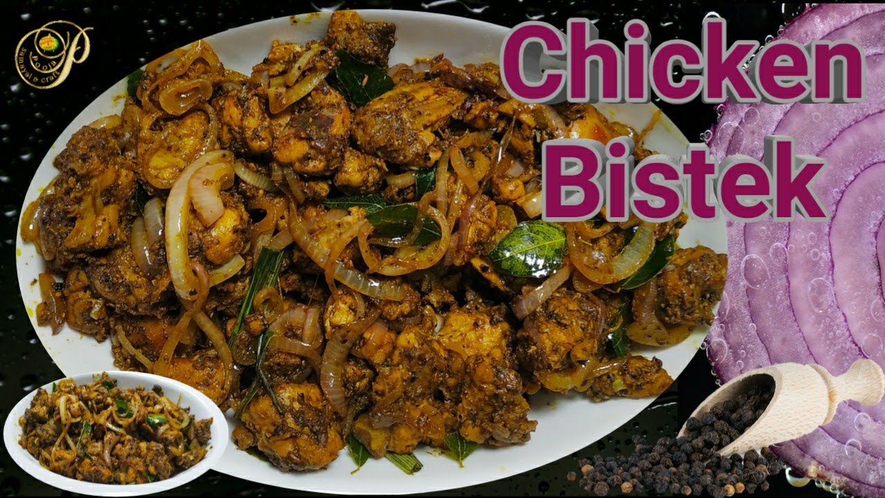 Sri lankan style pepper chicken Bistek YouTube