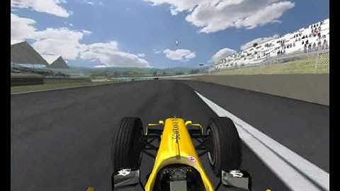 rFactor lag crash