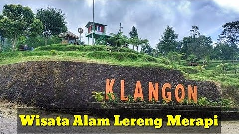 Bukit Klangon, Wisata Alam Lereng Merapi // Klangon Gravity Park