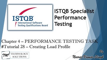 ISTQB Performance Tester | 4.2.4 Creating Load Profiles | ISTQB Tutorials
