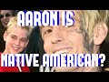 AARON CARTER CLAIMS TO BE NATIVE AMERICAN INDIAN