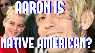 AARON CARTER CLAIMS TO BE NATIVE AMERICAN INDIAN