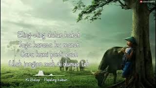 Ki Balap - Sholawat Sunda Pepeling Kubur [] Versi Audio Spectrum dan Teks