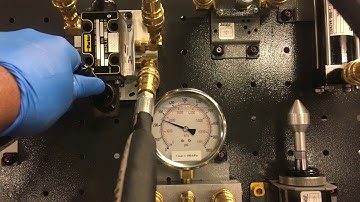 Hydraulic cylinder in a series circuit lab3 4