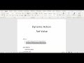 Set Value avec une action dynamique Oracle Apex 20.2 Part - 1