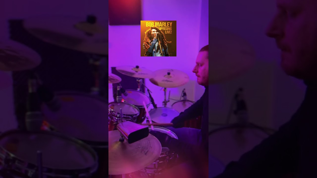 Drum cover: Bob Marley and the Wailers - Natural Mystic live