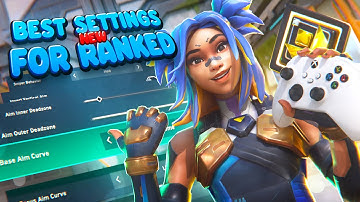 *NEW* The BEST SETTINGS For Ranked on CONSOLE VALORANT! (Full Guide)