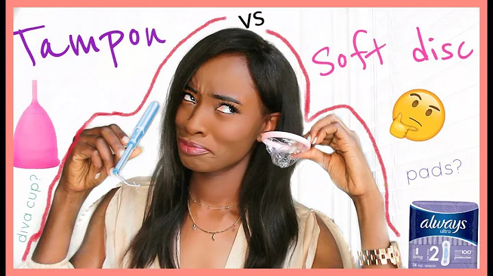 How to insert *TAMPON vs SOFT DISC* | pads? divacup? #review #femininehygiene | Managing your period