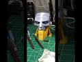 Filling gaps in the ABC Warrior 3D print
