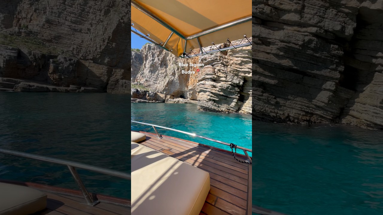 Blue lagoon Budva Montenegro 🇲🇪 