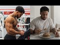 Big back  biceps workout for symmetry  high protein pancakes