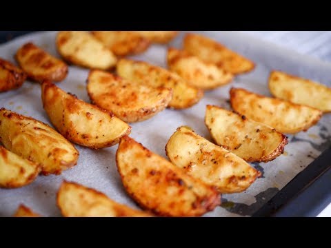 DELICIOUS POTATO WEDGES FROM THE OVEN