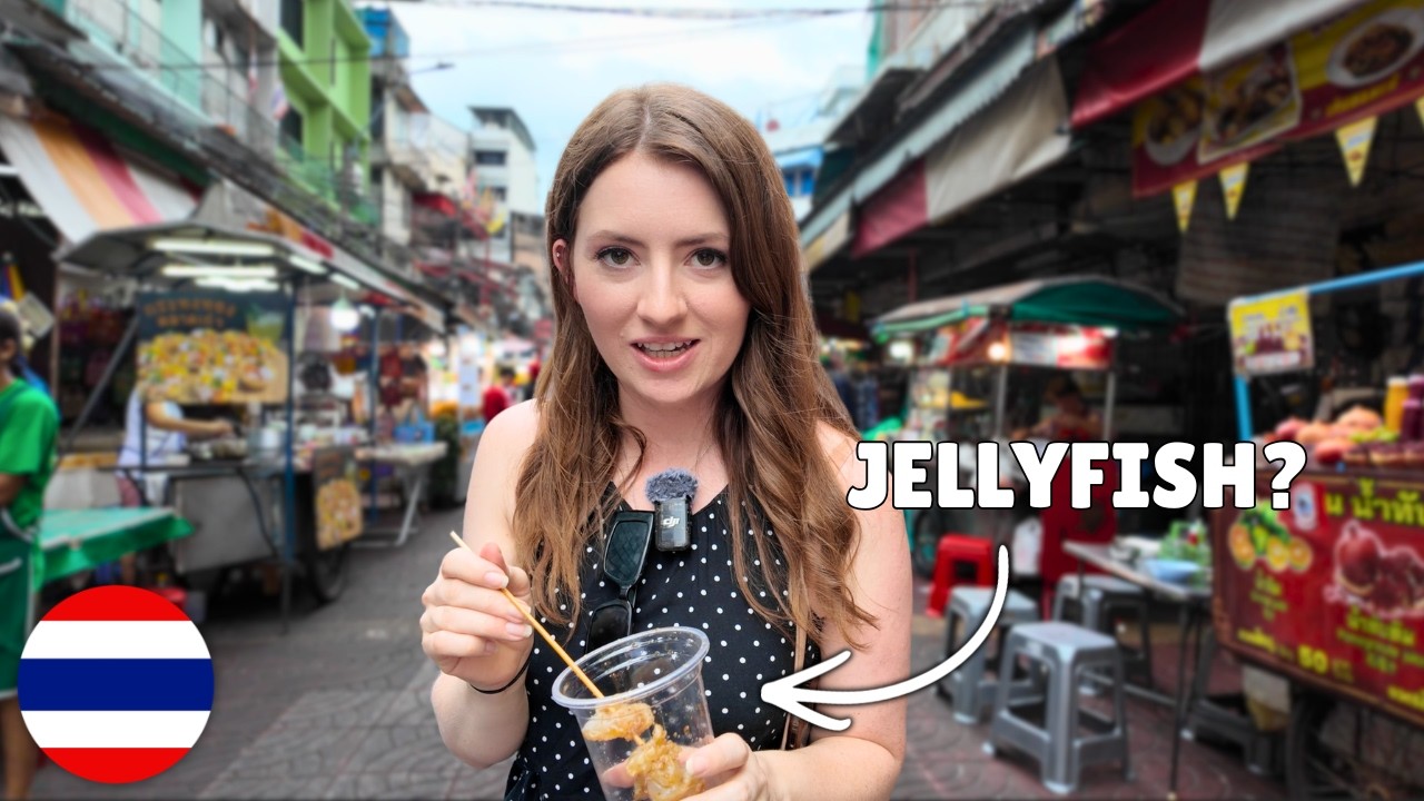 We Tried Street Food In Bangkok Thailand! 🇹🇭Here's What We Thought