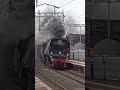 Tangmere Smokes through Oxenholme at Speed! #steam #train #railway #shorts