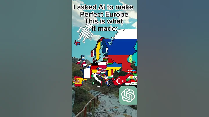 I Asked AI to Make Perfect Europe! #ai #chatgpt #europe #mapping #maps #geography #history #shorts