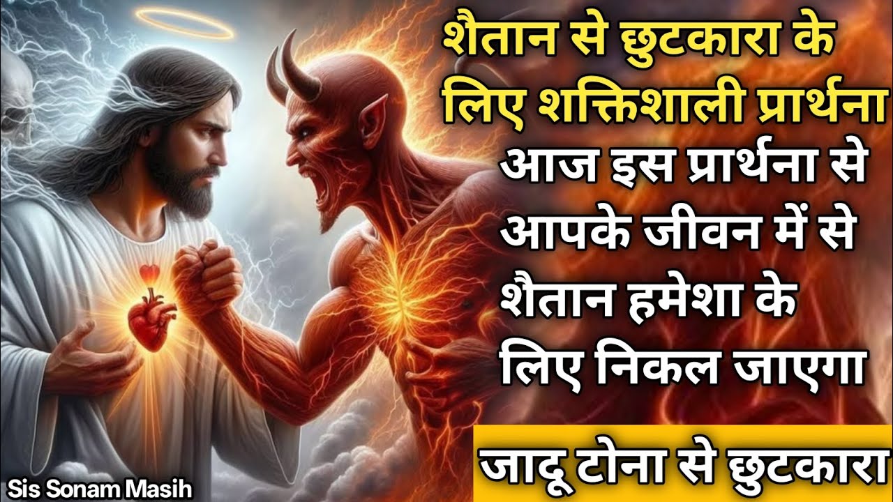 शैतान से छुटकारा 🙌🏻 के लिए शक्तिशाली प्रार्थना ll blessings prayer 🙏🏻 ll Sis Sonam Masih 