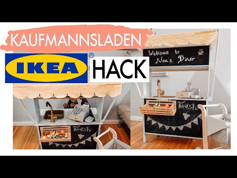 IKEA HACK KAUFMANNSLADEN DUKTIG KÜCHE I KINDERZIMMER IDEEN | EILEENA -  YouTube