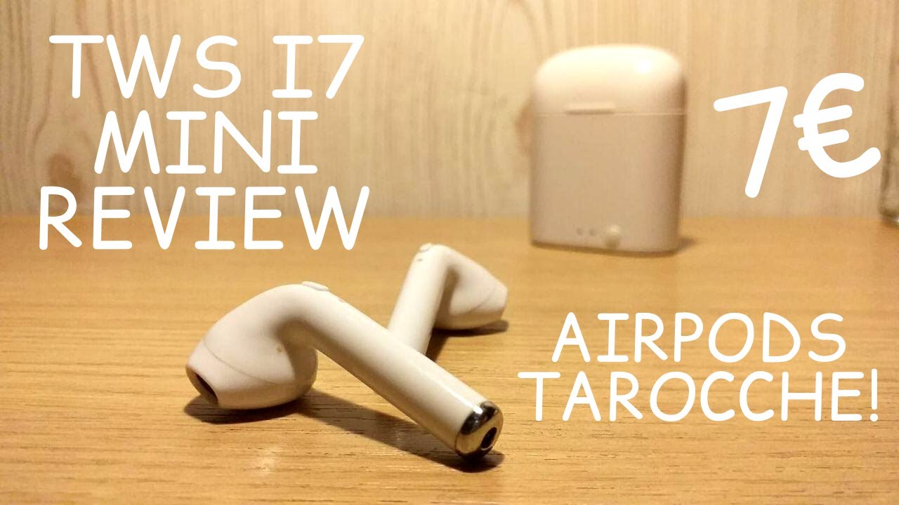 CUFFIE DA 7 EURO - i7 Mini 5.0 REVIEW - YouTube